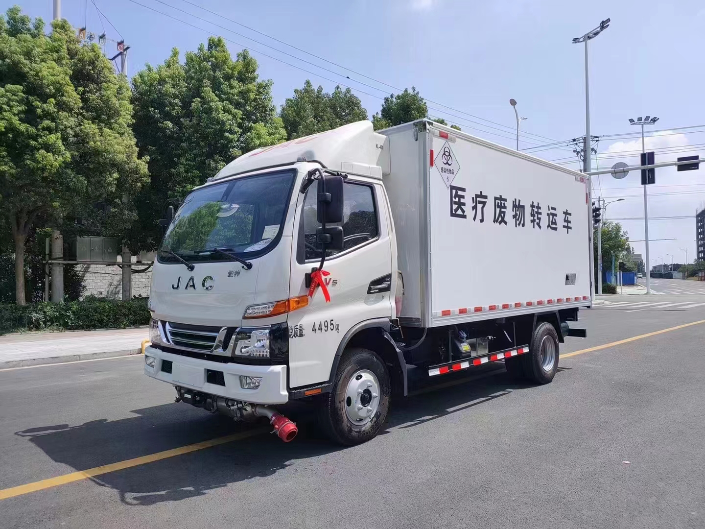 江淮駿鈴V5醫療廢物轉運車